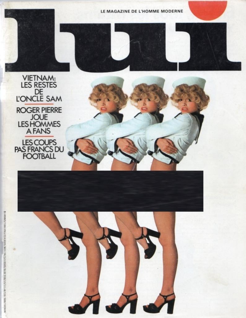LUI magazine (France) - Avril 1973 - April 73, Envoi, Utilisé, Corps et Esprit