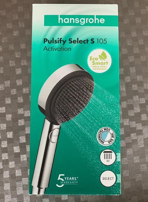 Hansgrohe Pulsify Select S 105 Activation Handdouche, Ophalen of Verzenden, Nieuw, Douche