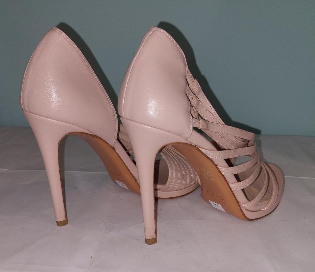 591C* ALBANO mooie nude-leren sandalen (41), Overige kleuren, Albano, Verzenden, Schoenen met hoge hakken