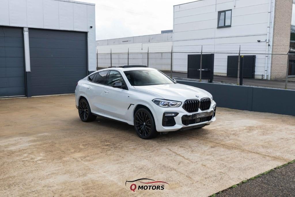 BMW X6 M X6 M50d/PANO-LASER-360-KEYLESS-ACC-HUD-SKY-BTW, Auto's, Automaat, 2993 cc, USB, Wit