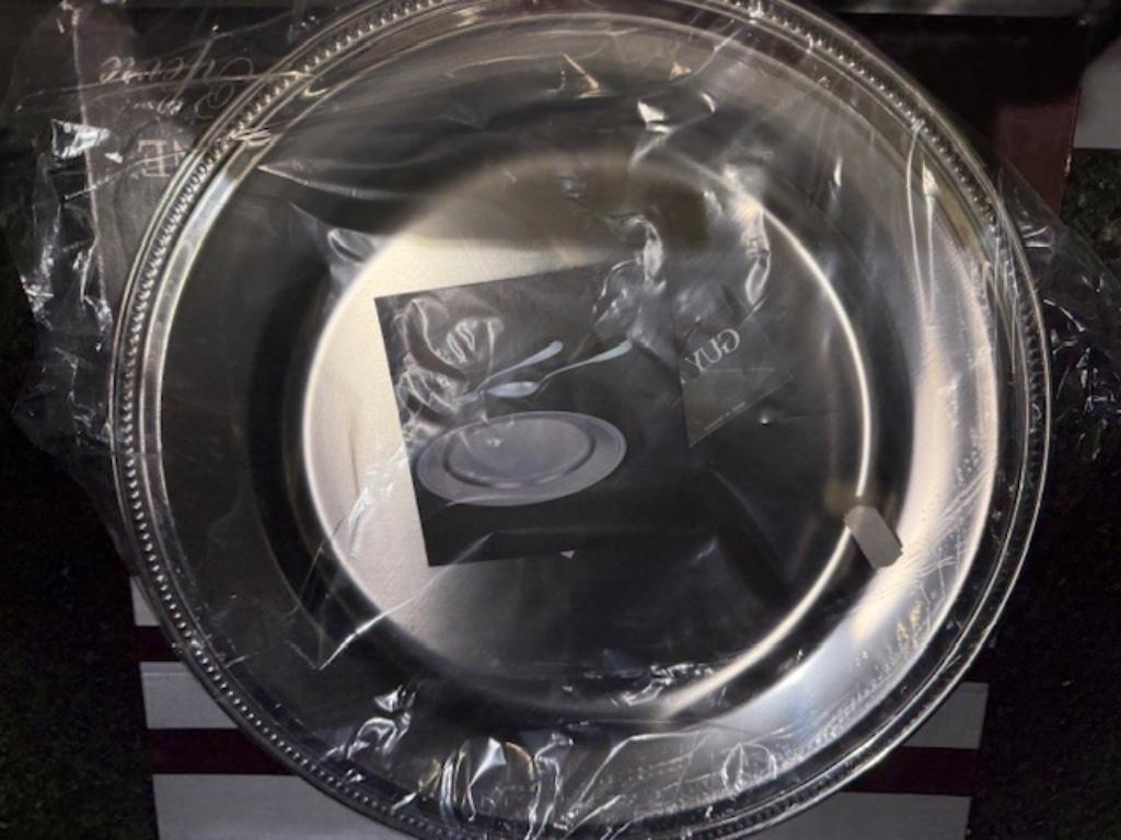 Nouveau grand plat de service Guy Degrenne en inox  déballé, Neuf, Enlèvement ou Envoi, Autres styles, Balance ou Balances
