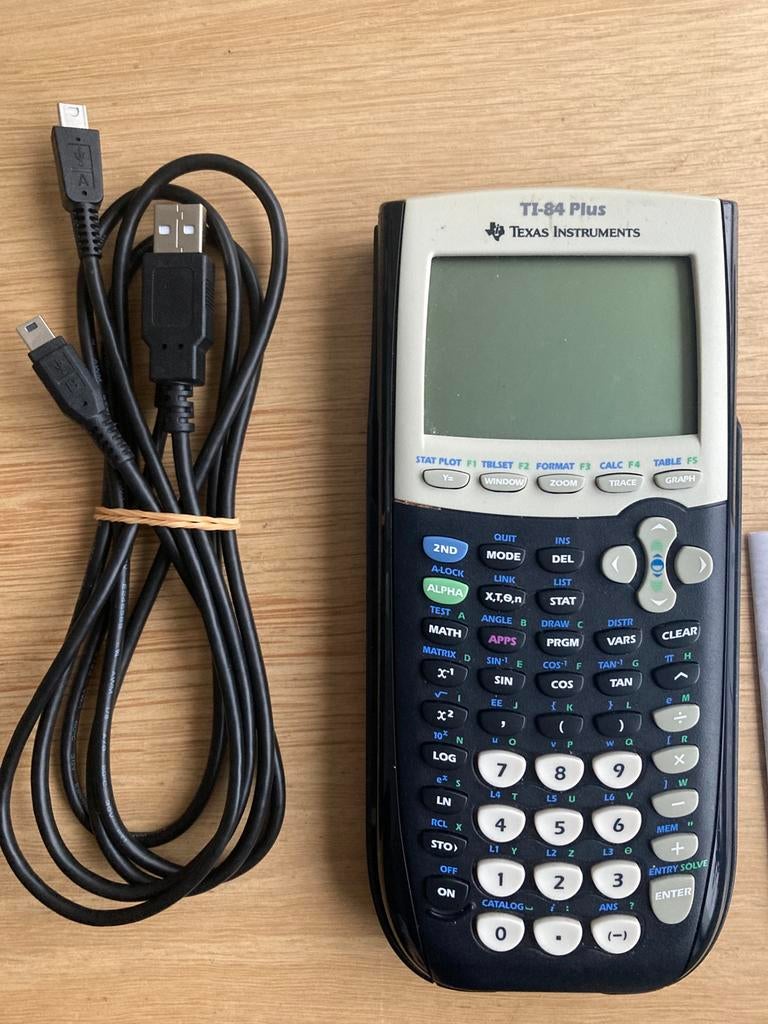 TI-84 Plus rekenmachine, Ophalen, Grafische rekenmachine, Gebruikt