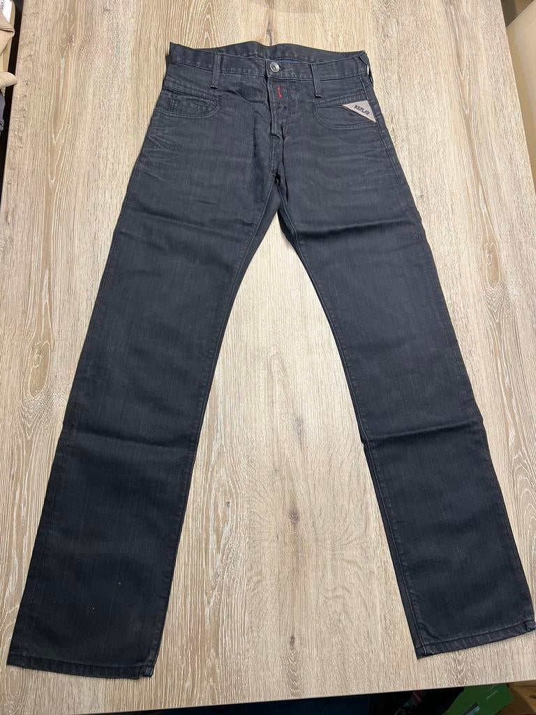 Jeans Replay Maat 29/34 als nieuw !, Zwart, W32 (confectie 46) of kleiner, Ophalen of Verzenden, Zo goed als nieuw