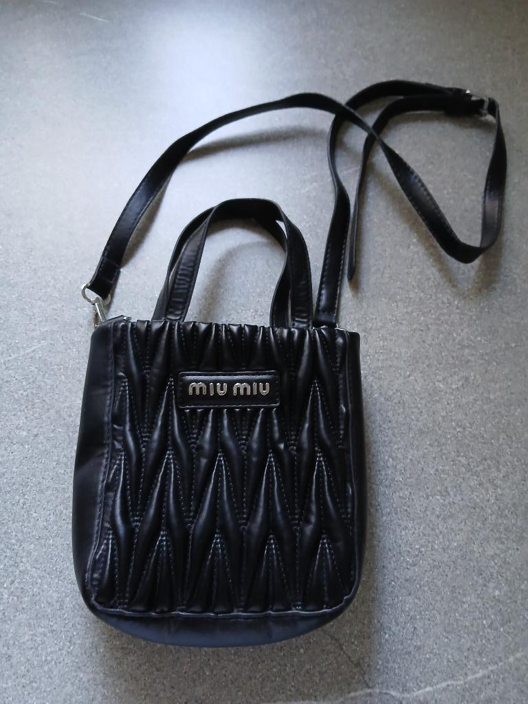 Handtas dames miu miu nieuw, Ophalen of Verzenden, Nieuw, Zwart, Handtas