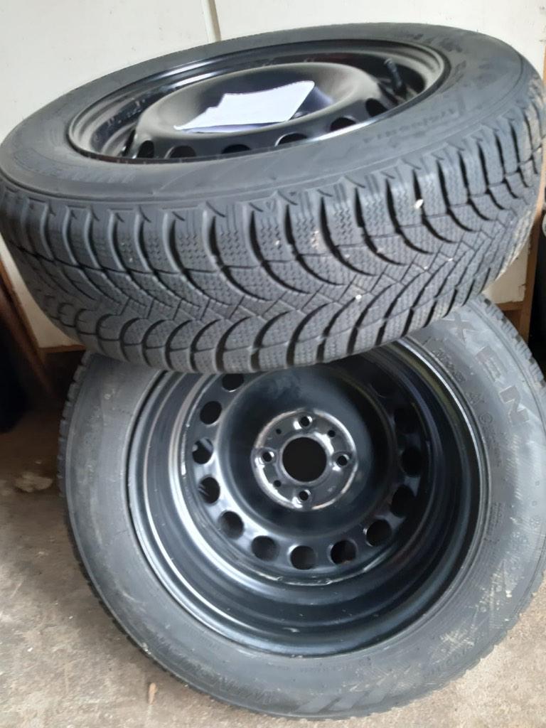 Winterbanden met velgen, Auto-onderdelen, Banden en Velgen, Ophalen, Winterbanden, Velg(en)
