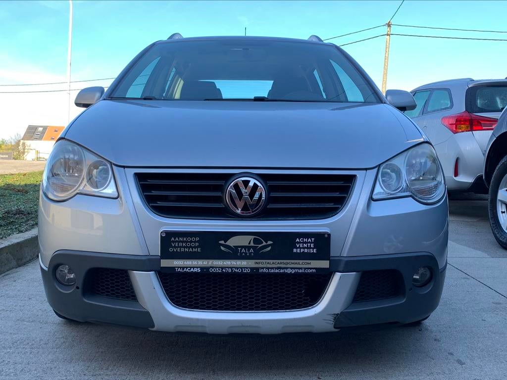 Volkswagen Polo Cross 1.4 TDI **Airco - Jantes - garantie**, Autos, Argent ou Gris, Achat, 129 g/km, Entreprise