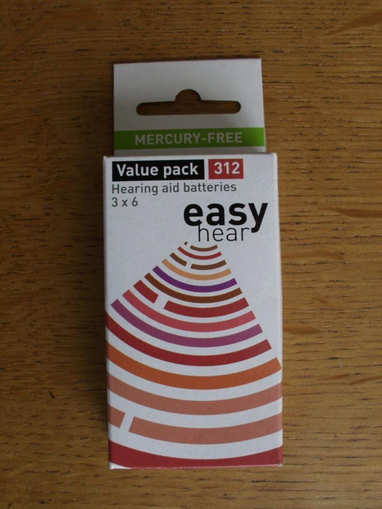 batterijen voor hoorapparaten, Audio, Tv en Foto, Ophalen, Nieuw