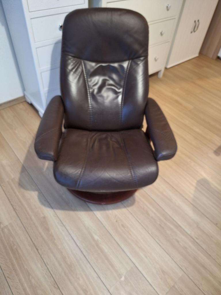 Fauteuil Relax, Maison & Meubles, Fauteuils, Enlèvement, Cuir