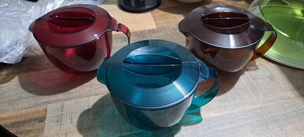 Nieuwe microcook schenkkan van tupperware 1 liter, Maison & Meubles, Enlèvement ou Envoi, Neuf