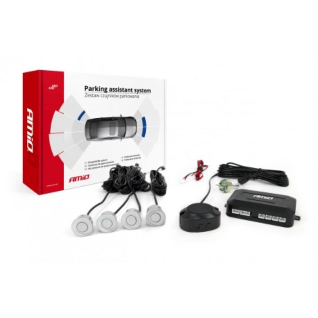 SET DE 4 CAPTEURS DE RECUL UNIVERSEL - GRIS, Enlèvement