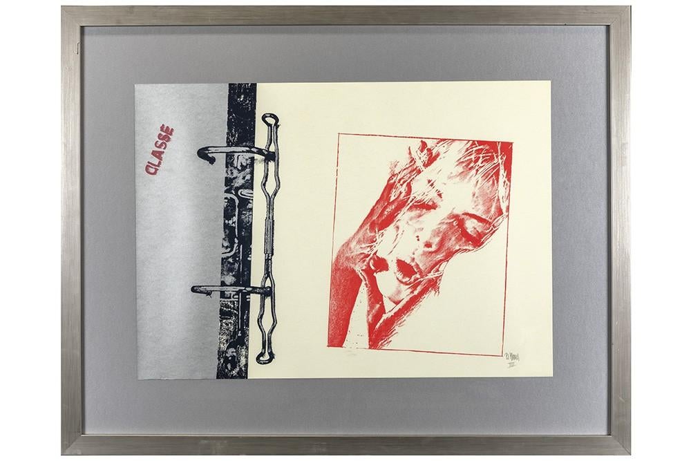 Pol Mara : sérigraphie + 2 livres, Antiquités & Art, Art | Lithographies & Sérigraphies, Enlèvement