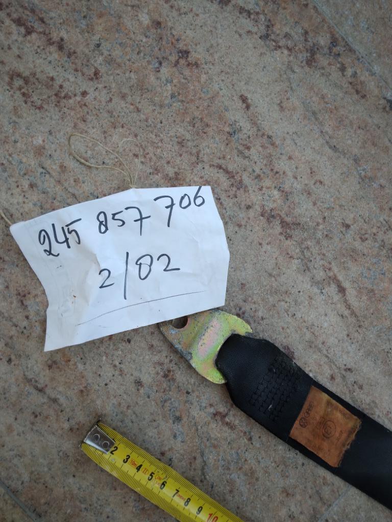 VW T3 Heupgordel 2 mtr, oud model 79/83 245857706 2/82, Auto-onderdelen, Interieur en Bekleding, Ophalen of Verzenden, Volkswagen