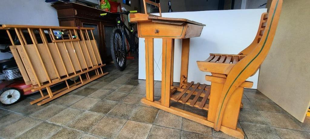 pupitre d'écolier ancien, Enlèvement, Utilisé