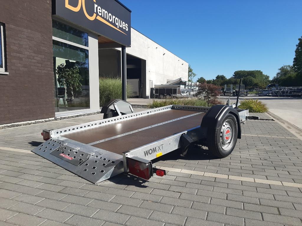 DE STOCK ! Remorque moto abaissable STEMA, Autos : Divers, Remorques, Enlèvement