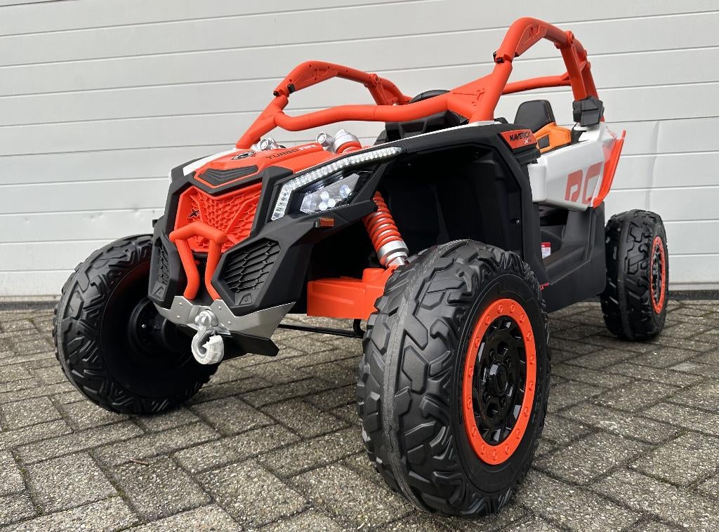 Kinder Auto CAN-AM Maverick buggy 24V 2 pers RC - MP4 NIEUW, Enlèvement ou Envoi, Neuf