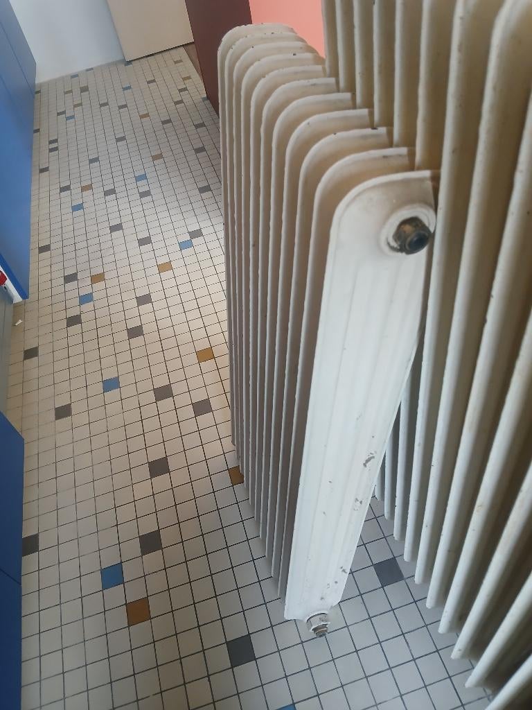 radiateur en fonte (déjà démonté), Moins de 60 cm, Enlèvement, Utilisé, 80 cm ou plus
