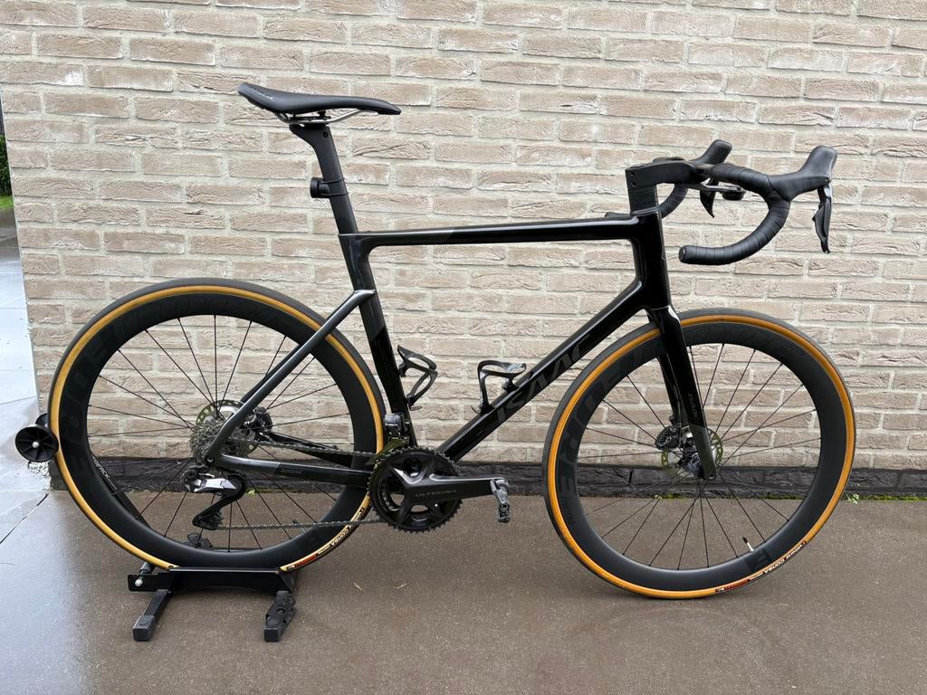 Isaac Boson Ultegra 8150 DI2 - nieuwstaat!, Vélos & Vélomoteurs, Vélos | Vélos de course, Enlèvement, Comme neuf, Carbone