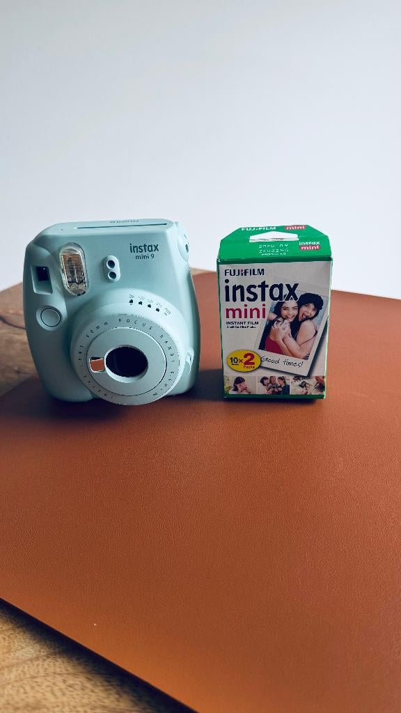 Instax Mini 9 – lichtgroen. Nooit gebruikt., Ophalen of Verzenden, Nieuw