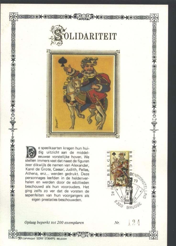 1973 Schoppen, Verzenden