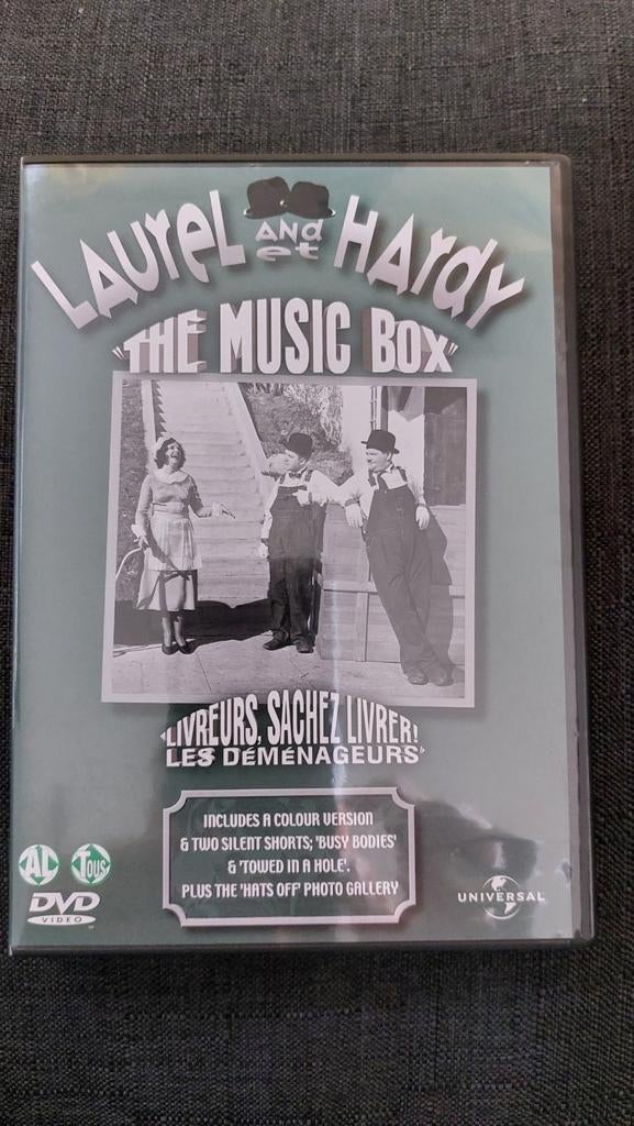 Laurel et Hardy DVD The Movers, Enlèvement ou Envoi, Comme neuf