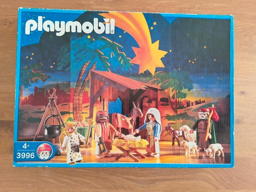 Playmobil 3996 Kerststal + 3997 3 Koningen, Kinderen en Baby's, Ophalen, Zo goed als nieuw, Complete set