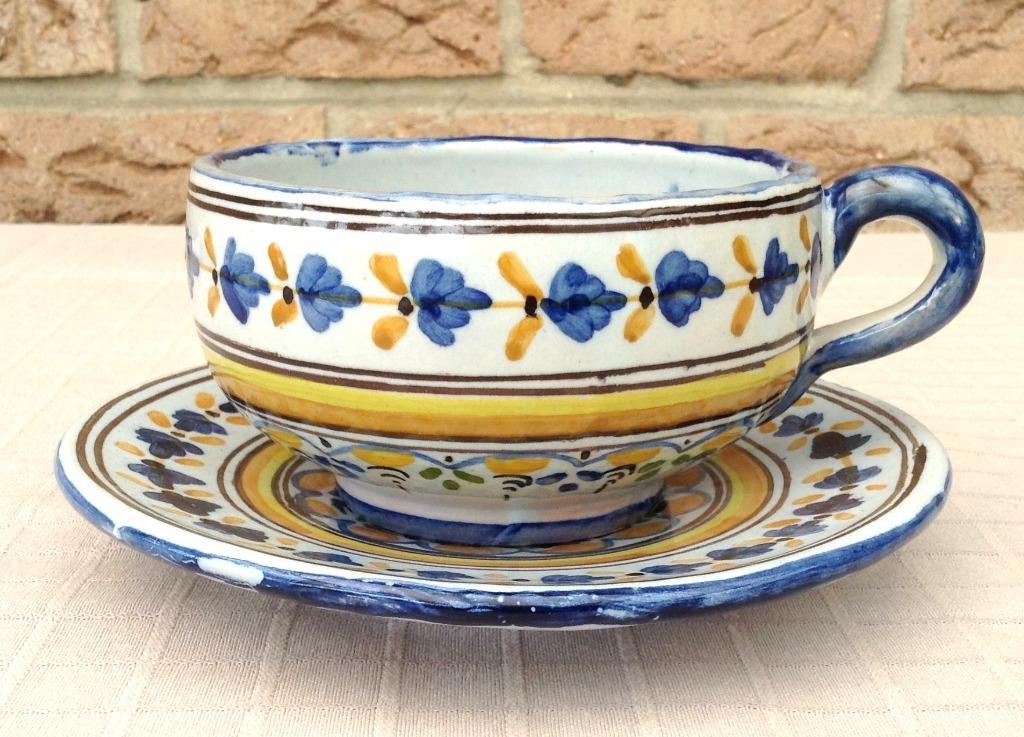 Bol à soupe et salsa en céramique Vintage Talavera Prado, Maison & Meubles, Cuisine | Vaisselle, Comme neuf, Récipient(s), Autres styles