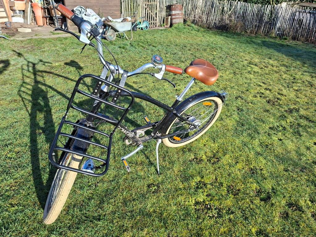 Fiets electra townie zwart balloon 8i, Fietsen en Brommers, Ophalen, Gebruikt, Electra
