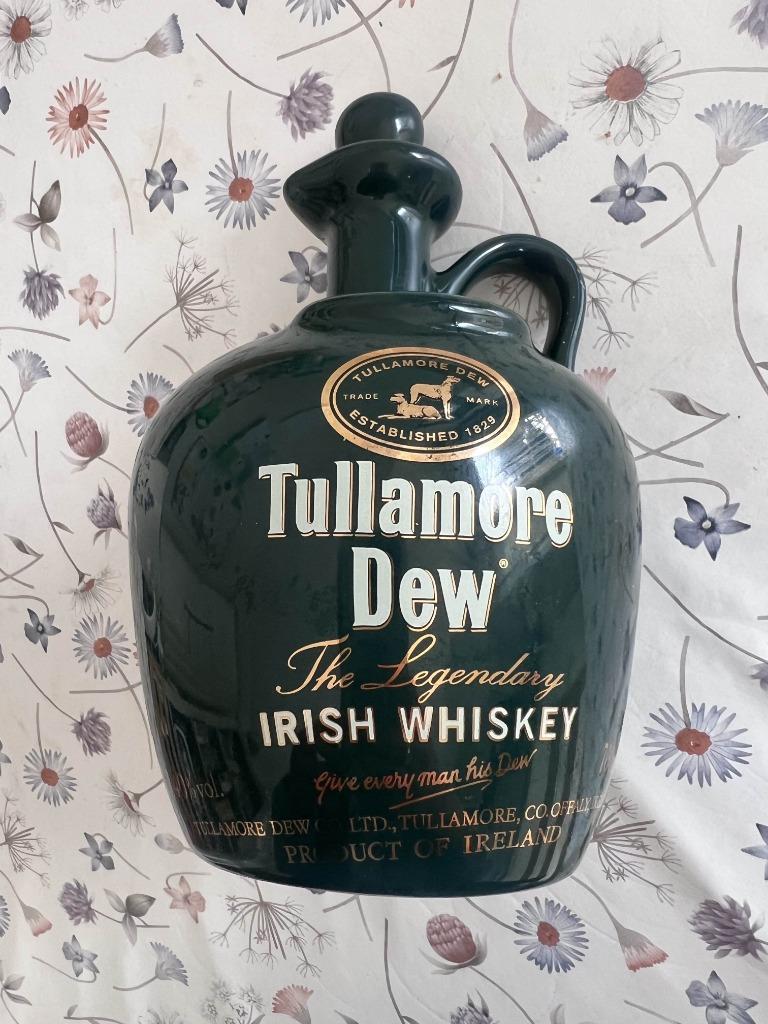 Tullamore Dew whiskey kruik – lege fles, verzamelobject, Ophalen, Zo goed als nieuw, Gebruiksvoorwerp