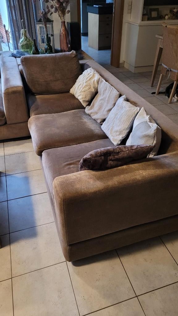 gratis sofa en loungezetel, Ophalen, Gebruikt, Stof, Klassiek