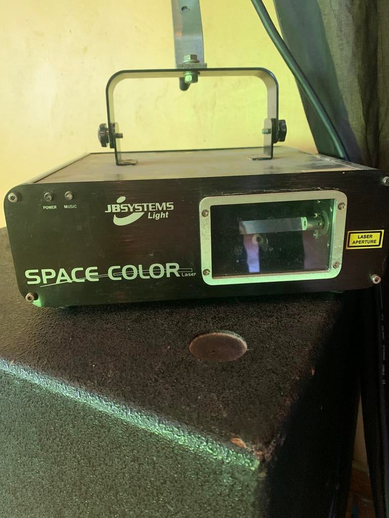 JB Systems Space Color Laser – DMX–Sound Activated–Showlaser, Muziek en Instrumenten, Licht en Laser, Ophalen, Zo goed als nieuw