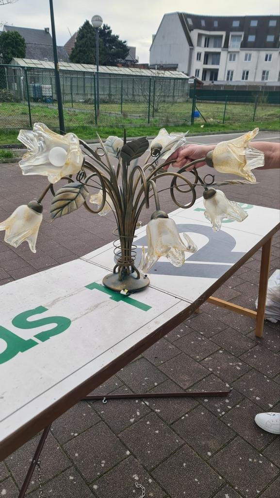 Mooie luster, Ophalen