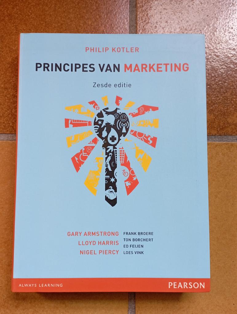 Principes van marketing - zesde editie, Boeken, Gelezen, Ophalen of Verzenden, Economie en Marketing, Philip Kotler