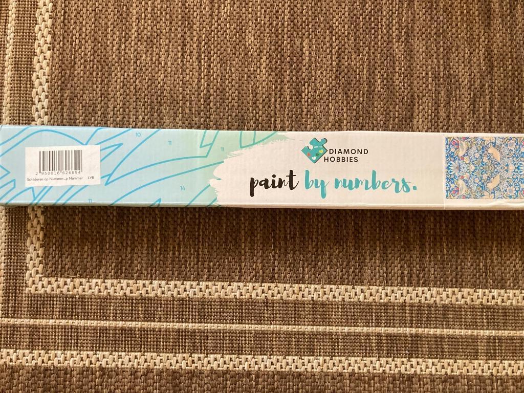 Peignez par numéros - William Morris avec tout le nécessaire, Enlèvement ou Envoi, Neuf, Peinture par numéro