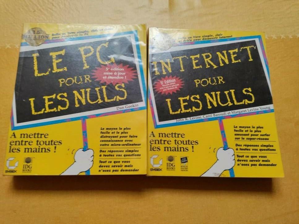 2 livres pour les nuls, Livres, Enlèvement ou Envoi, Utilisé