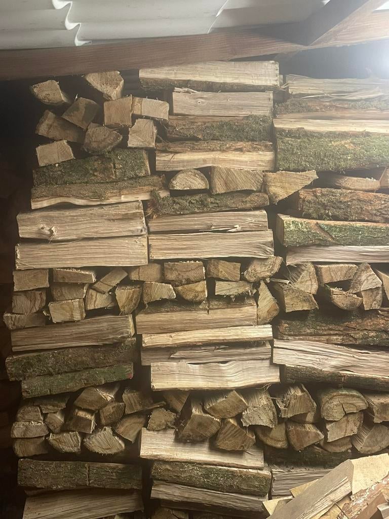 Brandhout eik, Tuin en Terras, 6 m³ of meer, Ophalen, Eikenhout, Blokken