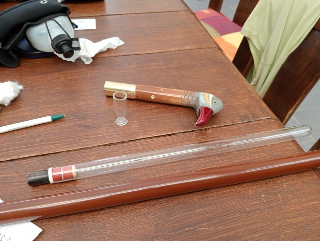 Ancienne canne ( Toulouse lautrec)  Ravarini Castoldi, Antiquités & Art