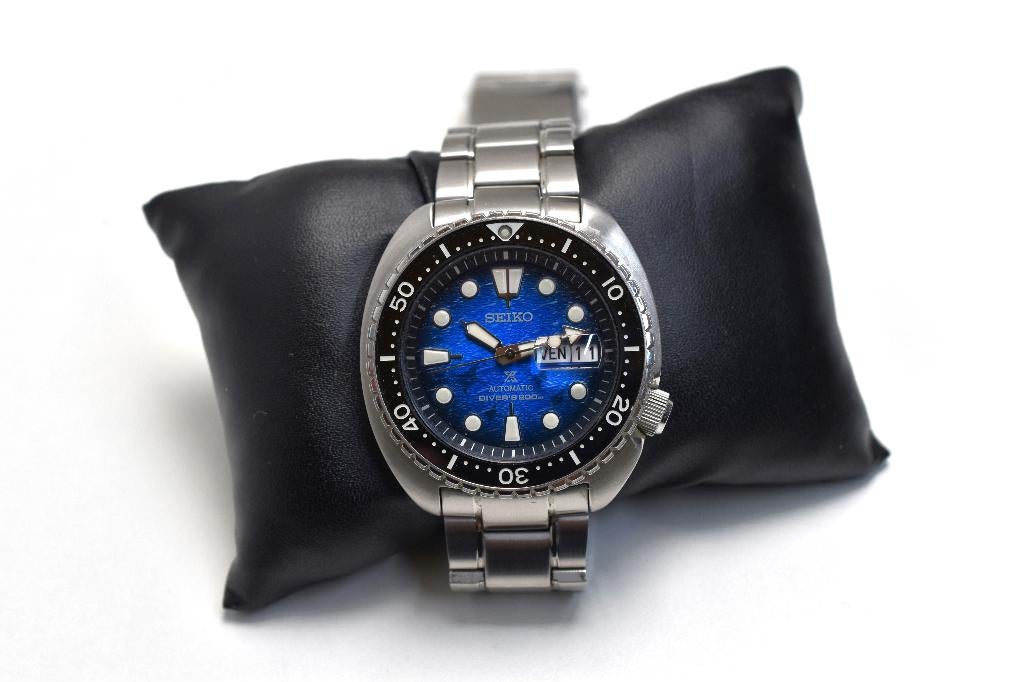 Seiko Prospex - Save the Ocean Special Edition | Nieuwstaat!, Handtassen en Accessoires, Horloges | Heren, Gebruikt, Polshorloge
