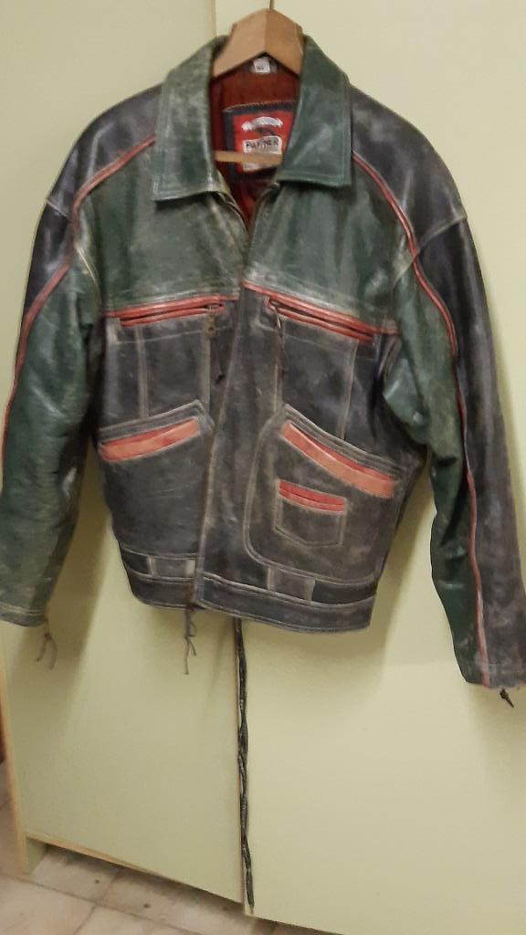 Lederen motorjas, Motoren, Kleding | Motorkleding, Ophalen, Heren, Panther, Jas | leer