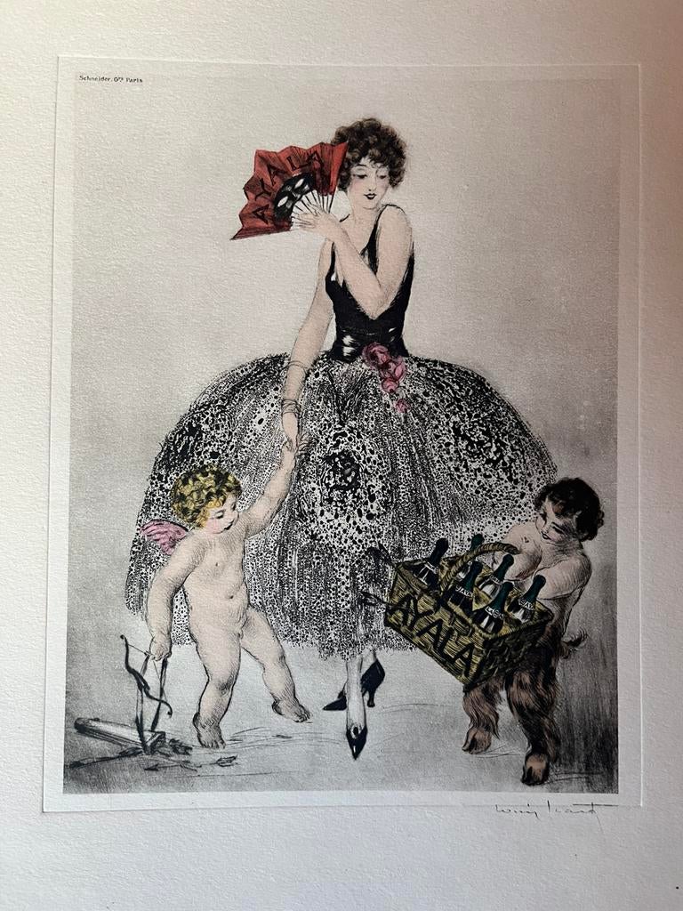 Champagne reclame, Antiek en Kunst, Ophalen of Verzenden