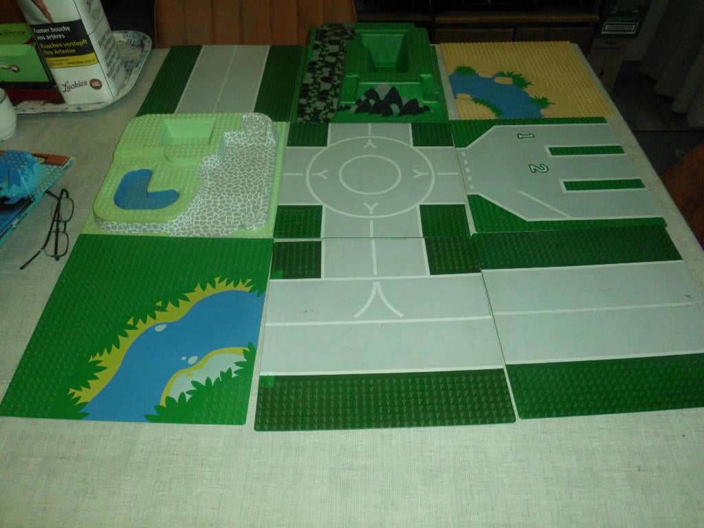 lego base plate, bodemplaat, grondplaat, ridders en western, Ophalen of Verzenden, Gebruikt, Lego