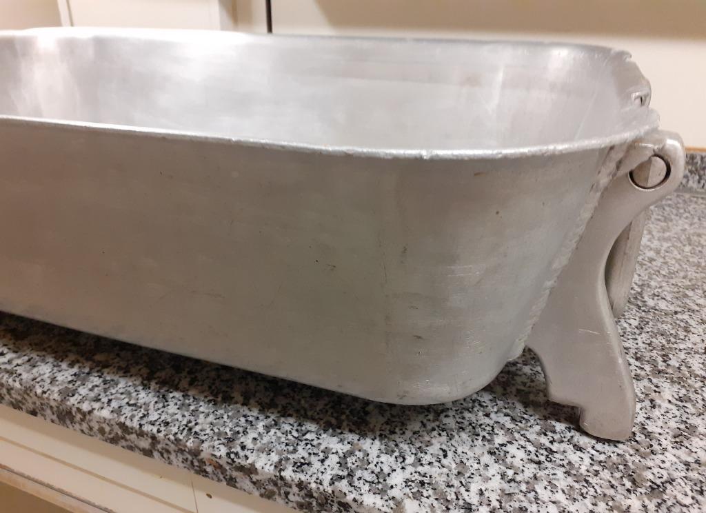 BOUCHERIE GRAND RECIPIENT ALUMINIUM AVEC POIGNÉES, Articles professionnels, Enlèvement, Autre, Autres types