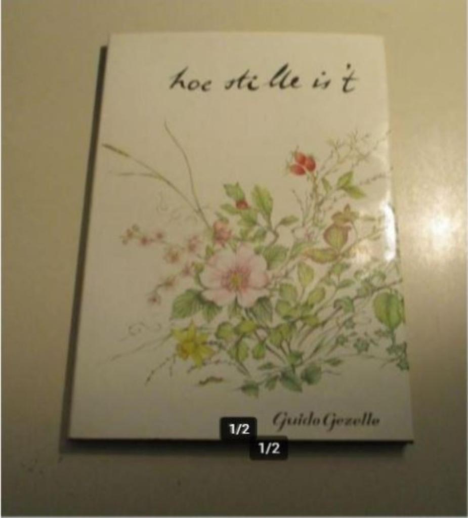 Prachtig Gedichten Boek - Hoe stille is 't - Guido Gezelle, Ophalen of Verzenden, Nieuw