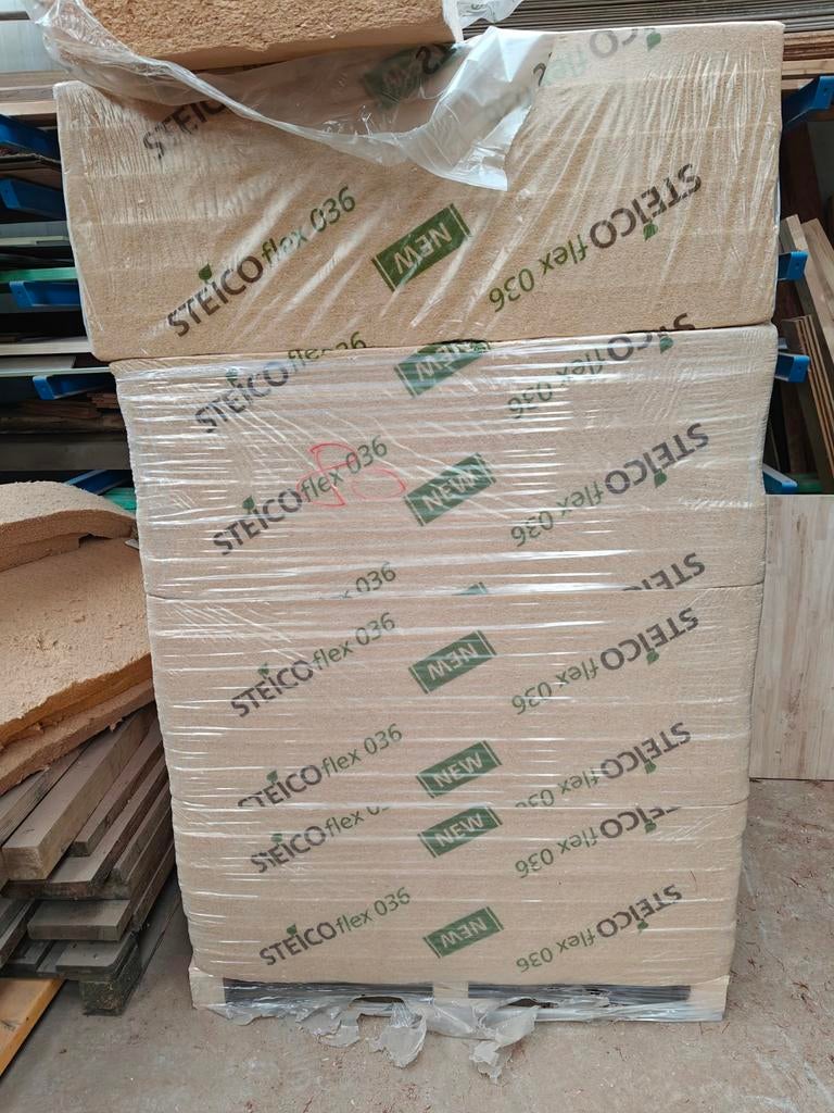 Isolation en laine de bois pour toitures et murs, Neuf, Isolation de toiture, Enlèvement, Autres matériaux