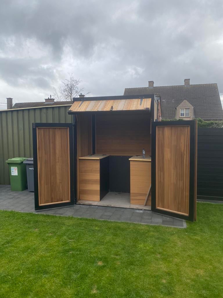 Bbq kot, Ophalen, Gebruikt, Hout