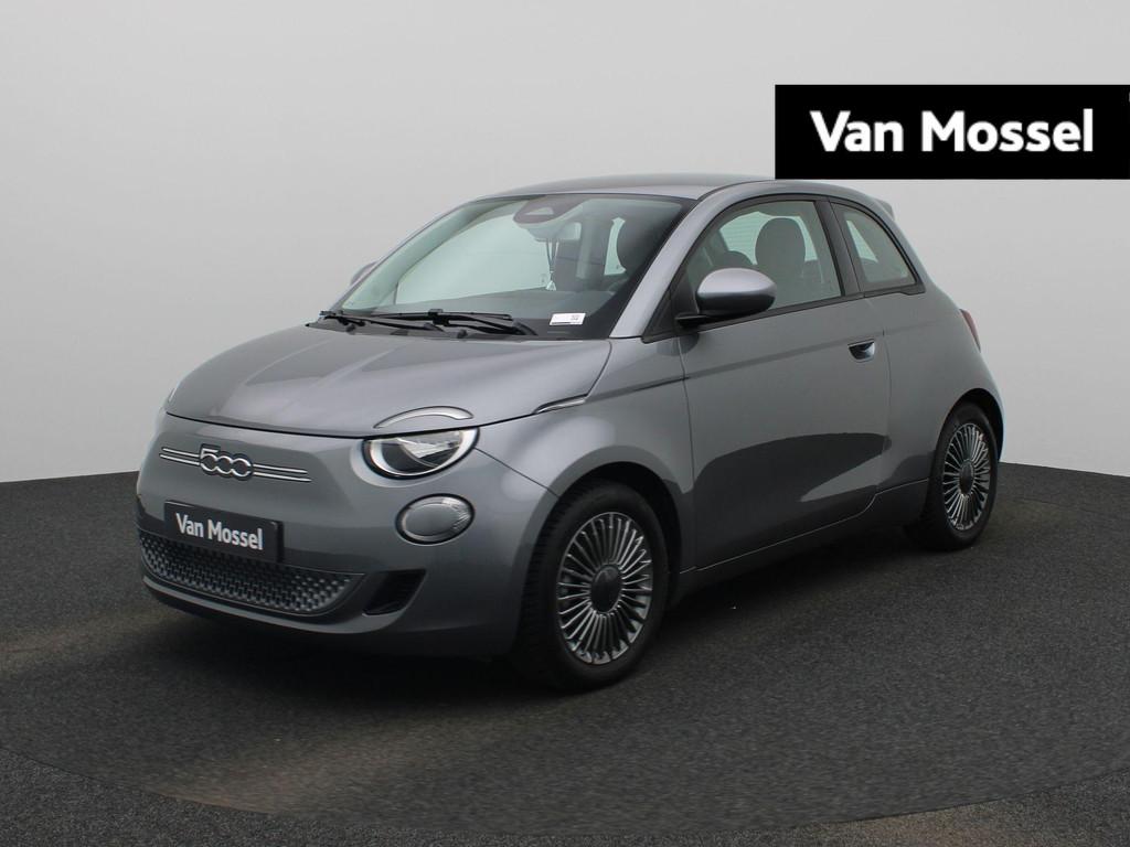 Fiat 500 500e 42 kWh Icon 3+1, Auto's, Fiat, Stof, Zilver of Grijs, 1395 kg, Te koop
