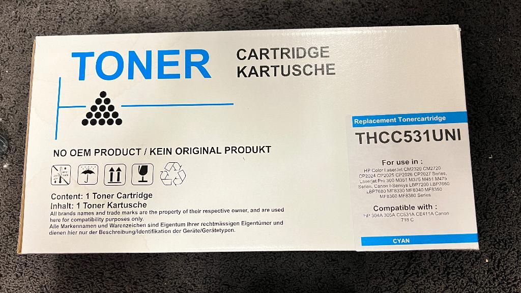 cartridge, Ophalen of Verzenden, Nieuw, Cartridge, Huismerk