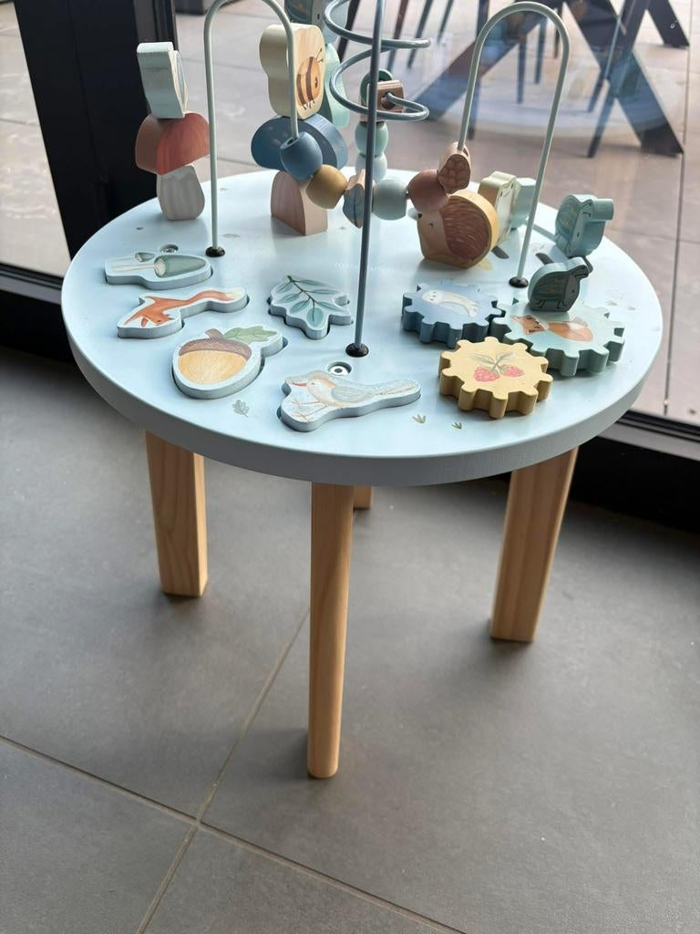 Activiteitentafel little dutch, Kinderen en Baby's, Speelgoed | Houten speelgoed, Ophalen, Zo goed als nieuw, Overige typen