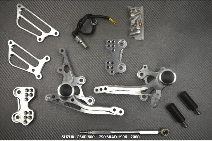 Commandes Reculées SUZUKI GSXR 600 / 750 SRAD 1996 - 2000