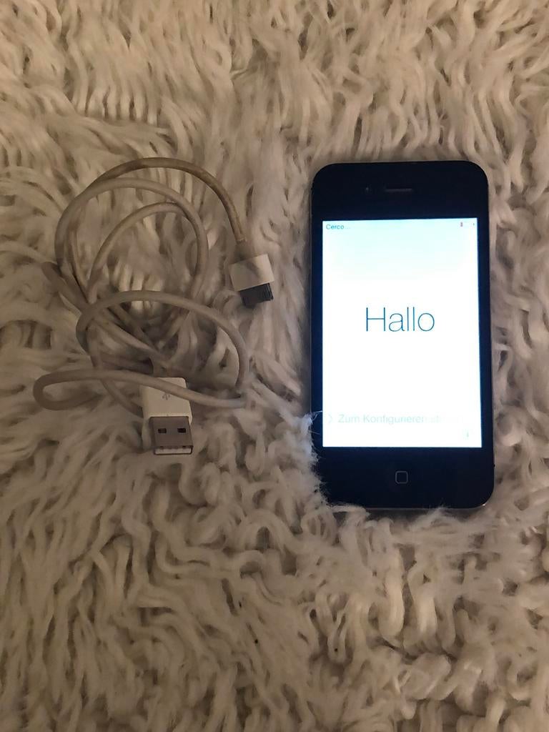 Perfect Werkende Iphone 4S Black 16GB, Telecommunicatie, Mobiele telefoons | Apple iPhone, Zo goed als nieuw, 16 GB, Zonder abonnement