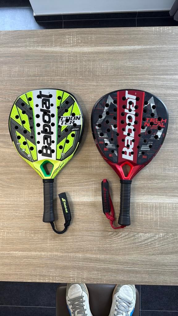 SNEEUWSCHOENEN - BABOLAT ELITE PACK — HET WINNENDE DUO, Sport en Fitness, Ophalen, Gebruikt